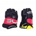 Hockey Gloves, 2-Piece Flex Thumb, Padded Protection, Lightweight for Kids, Adults, Seniors